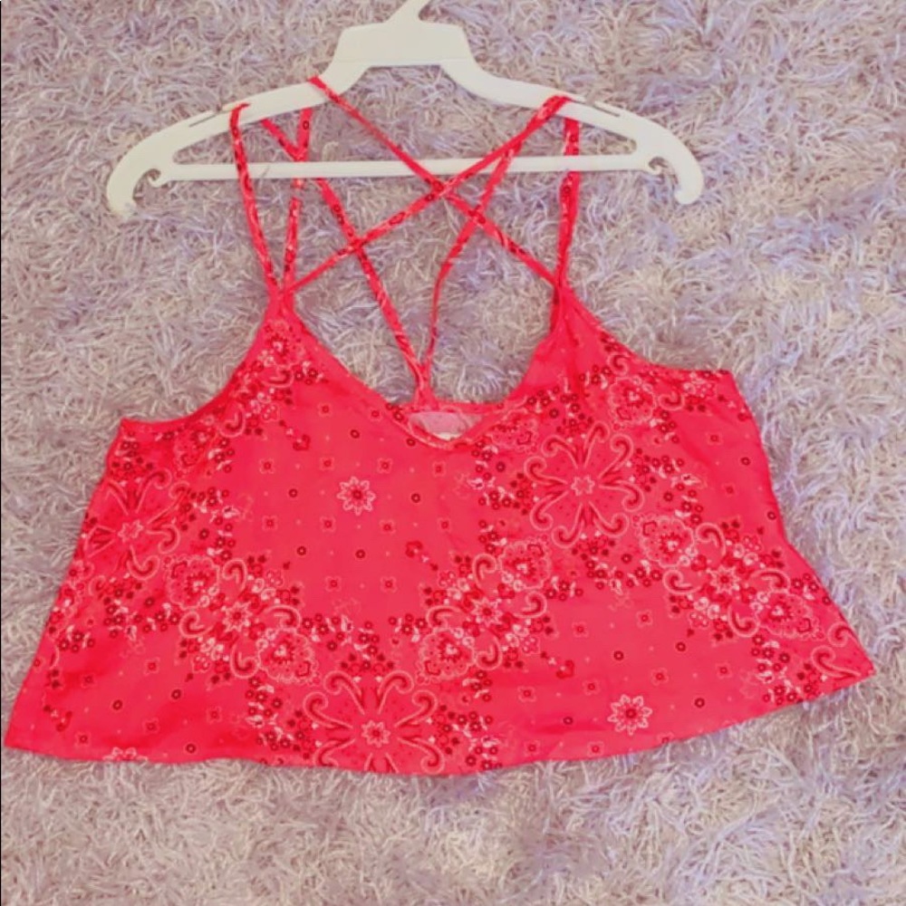 Pink Crop Top - Picture 2 of 4